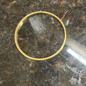 Gold color bangle bracelet